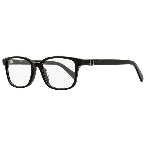 Moncler Rectangular Eyeglasses ML5169D 001 Black 52mm - Picture 1 of 3